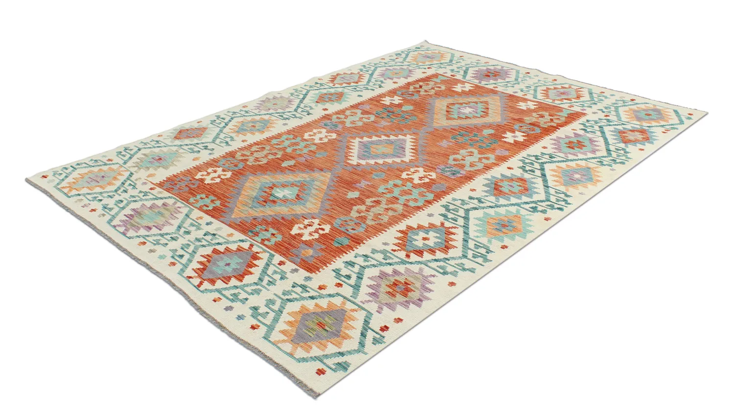 Orientalsk kelimtæppe 235 x 172 cm