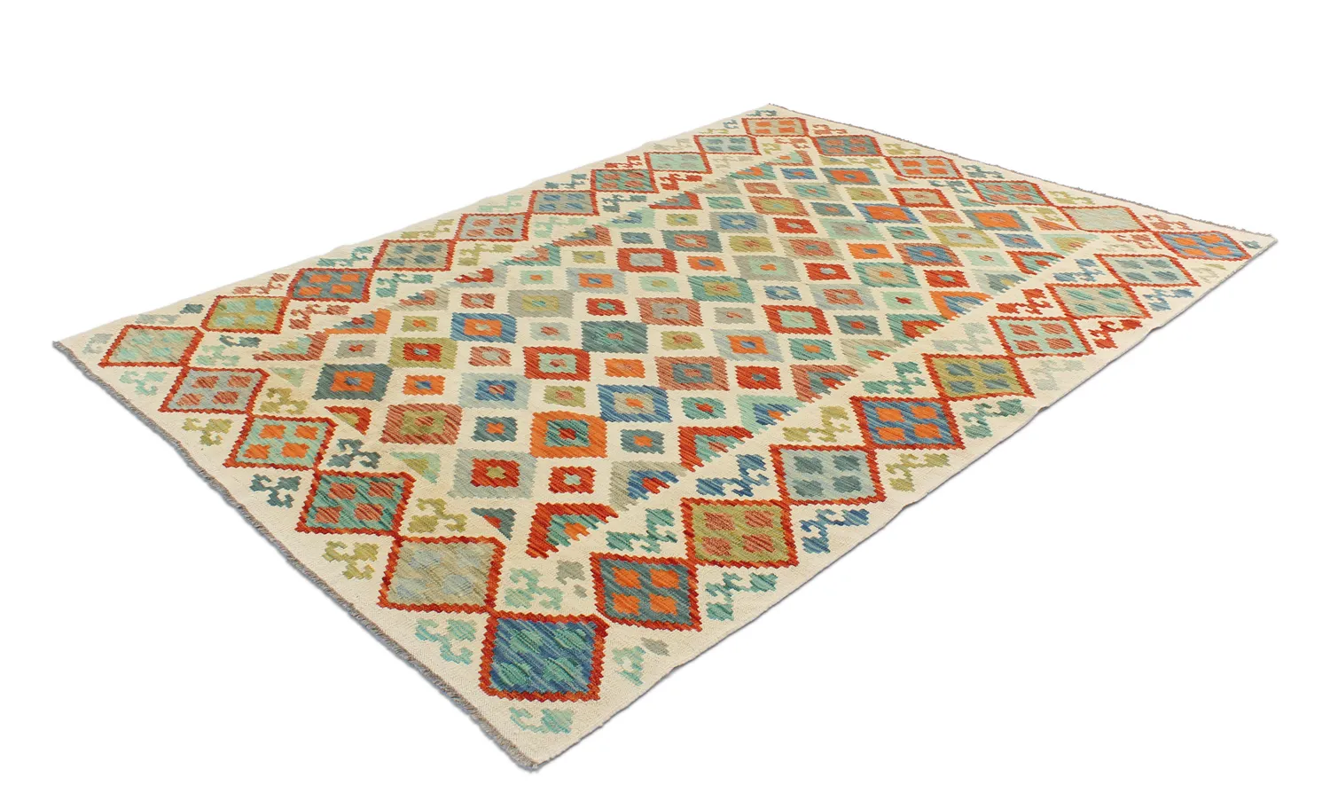 Orientalsk kelimtæppe 238 x 167 cm