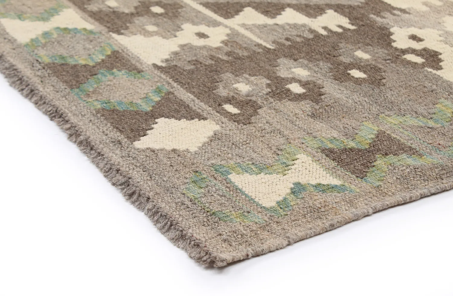 Orientalsk kelimtæppe 201 x 154 cm