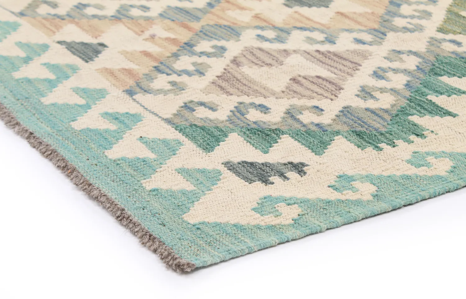 Orientalsk kelimtæppe 197 x 154 cm