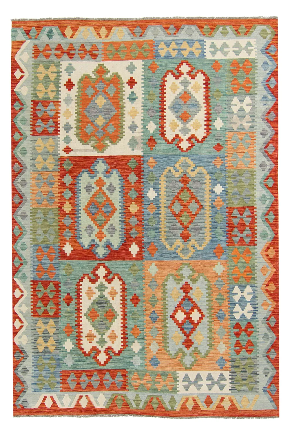 Orientalsk kelimtæppe 241 x 167 cm