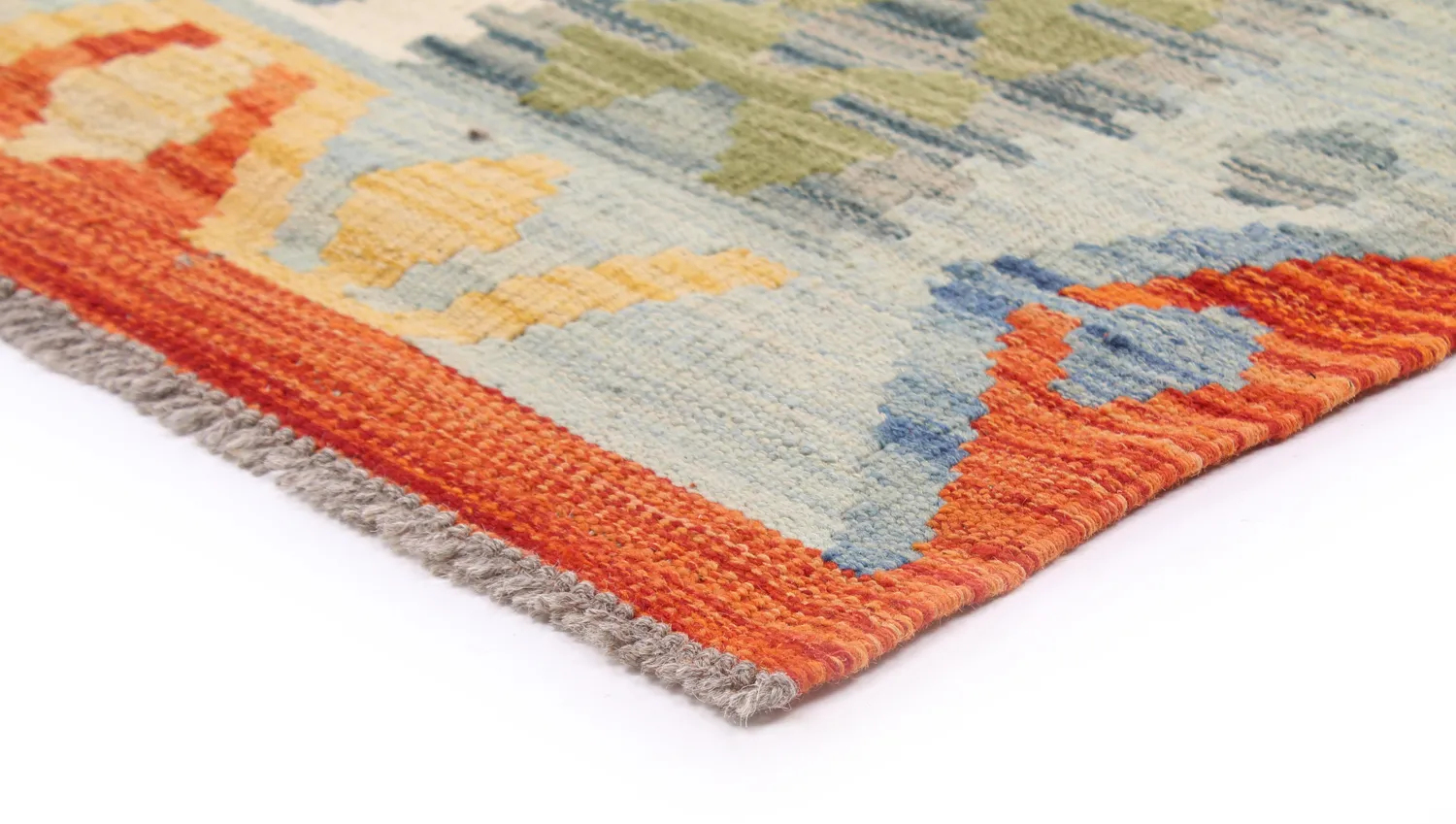 Orientalsk kelimtæppe 241 x 167 cm