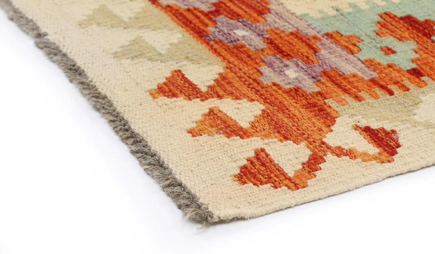 Orientalsk kelimtæppe 236 x 175 cm