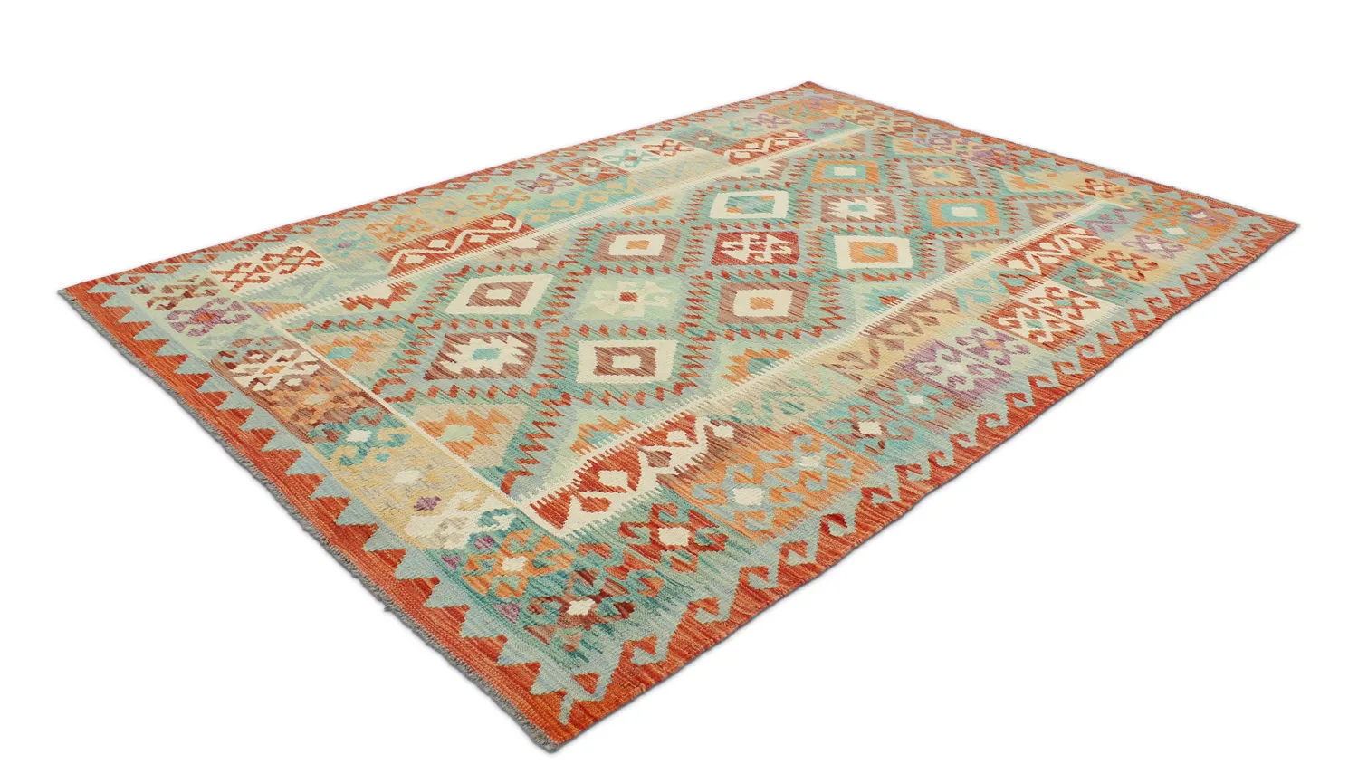 Orientalsk kelimtæppe 239 x 159 cm