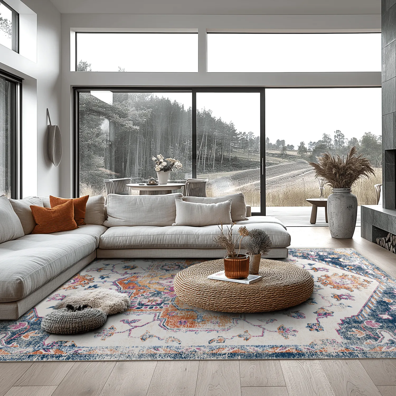 Wilton-tæppe - Lamta (multi)