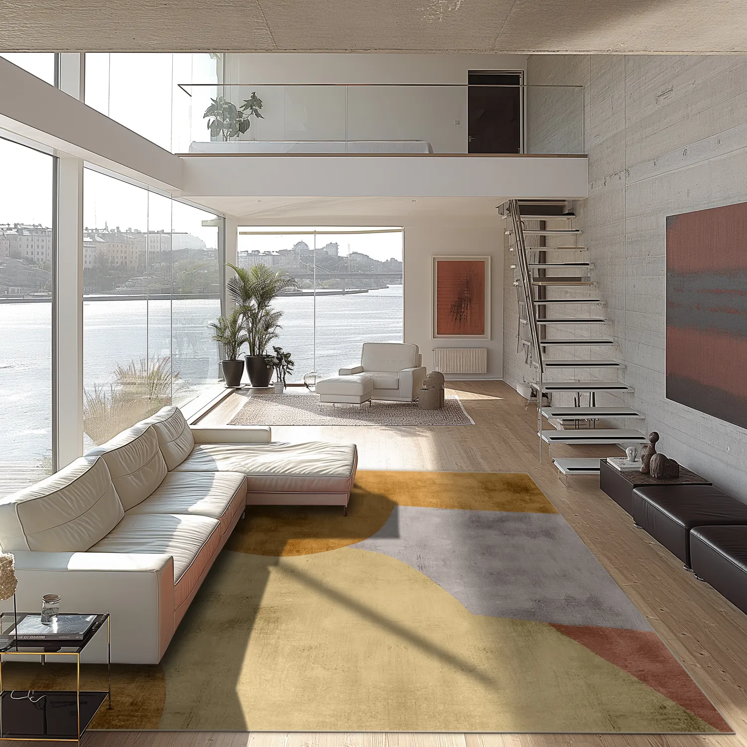 Wilton-tæppe - Lazio (guld)