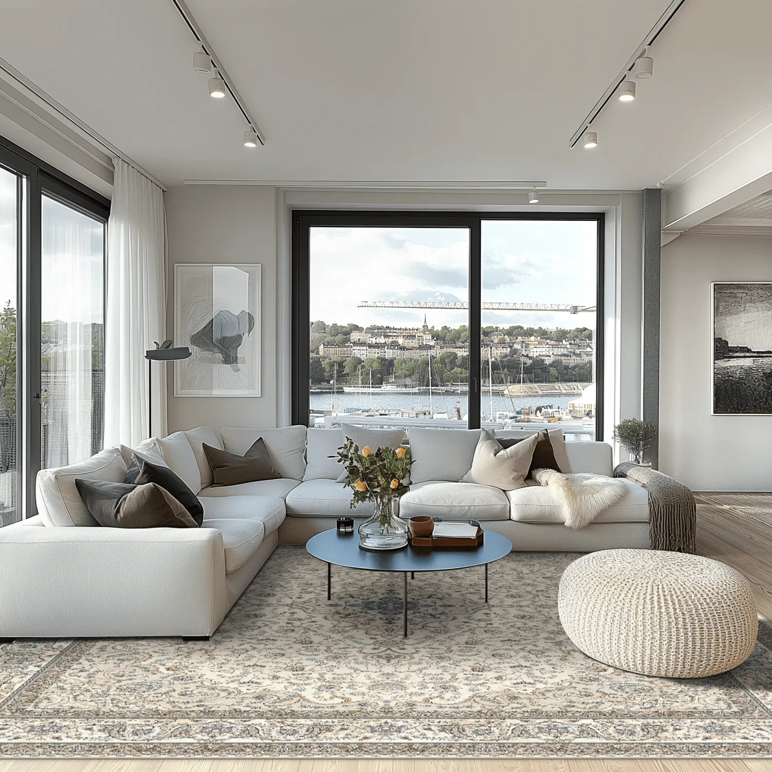 Wilton-tæppe - Lena (beige)