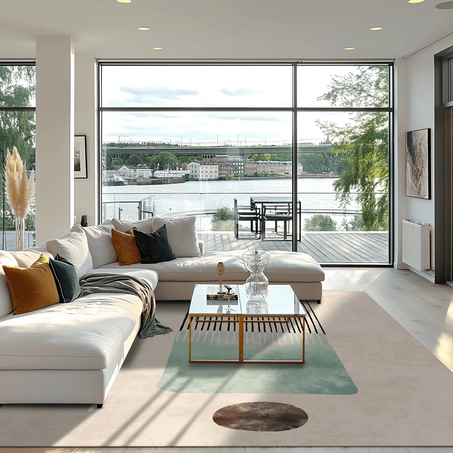 Wilton-tæppe - Lille (multi)