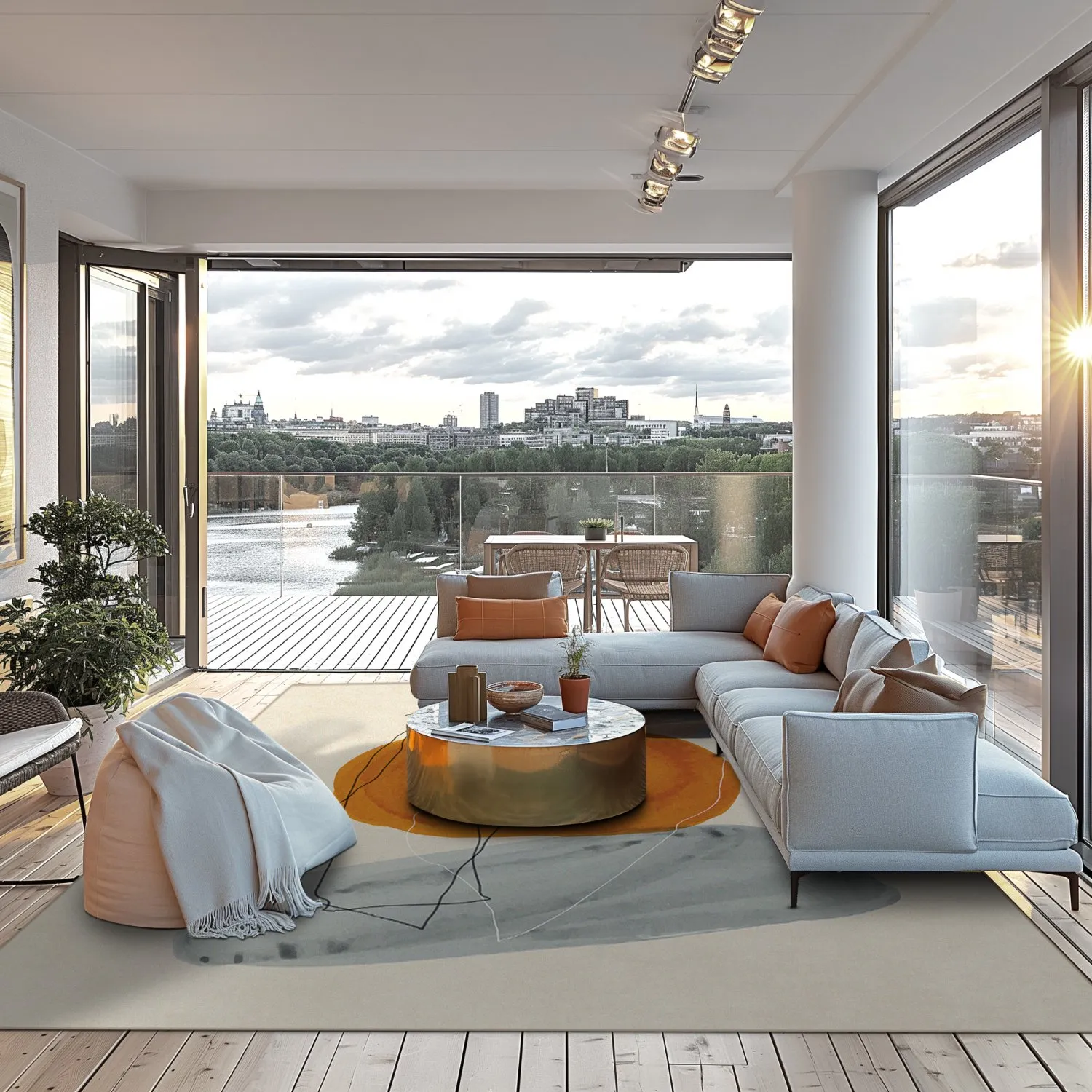 Wilton-tæppe - Limnos (multi)