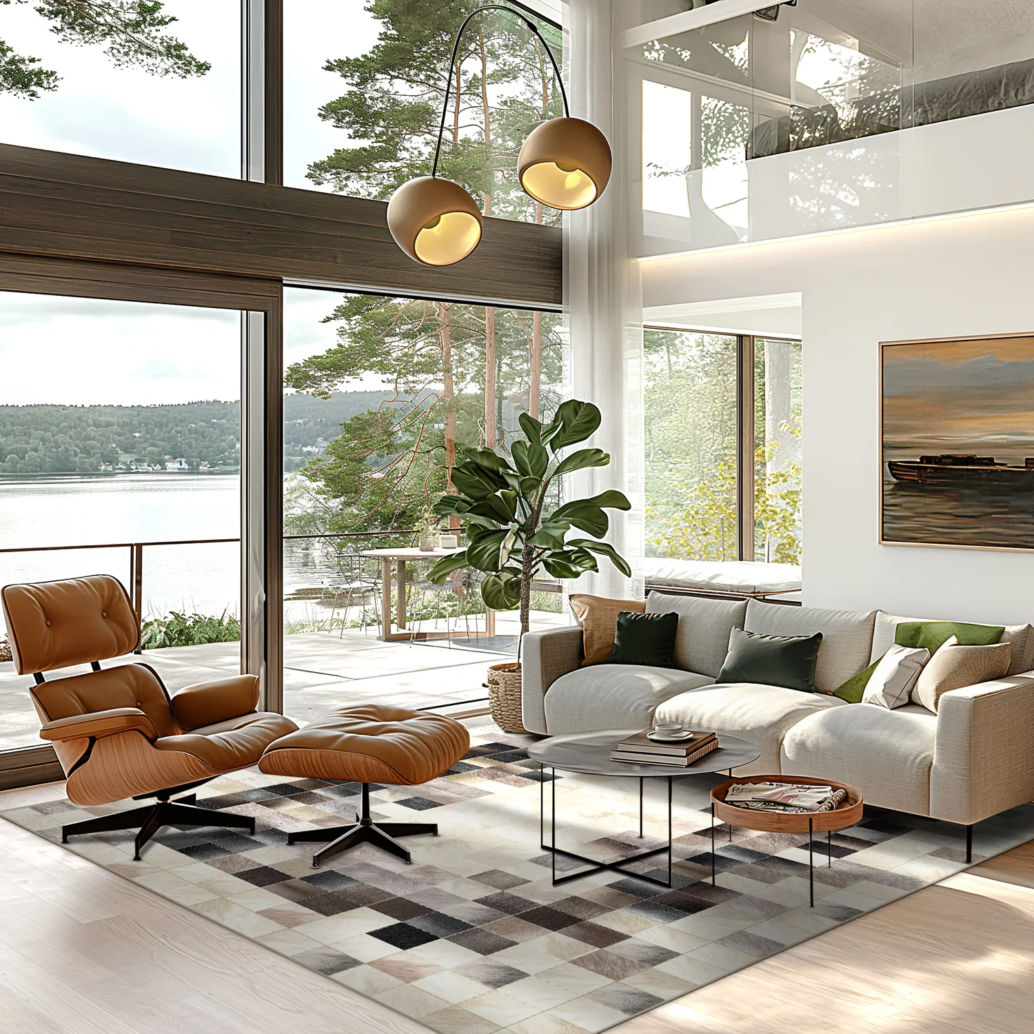 Wilton-tæppe - Livada (hvid/multi)