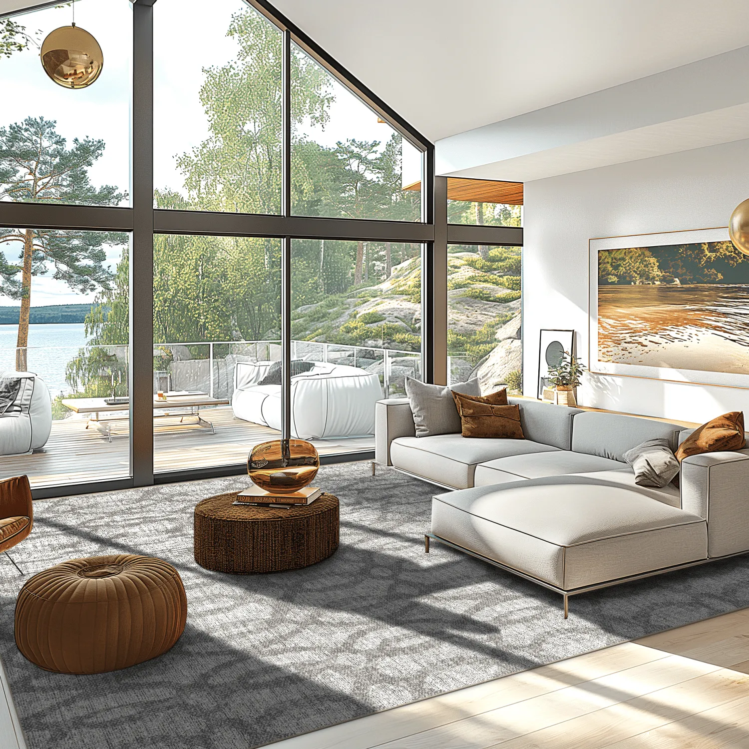 Wilton-tæppe - Manouba (grå)