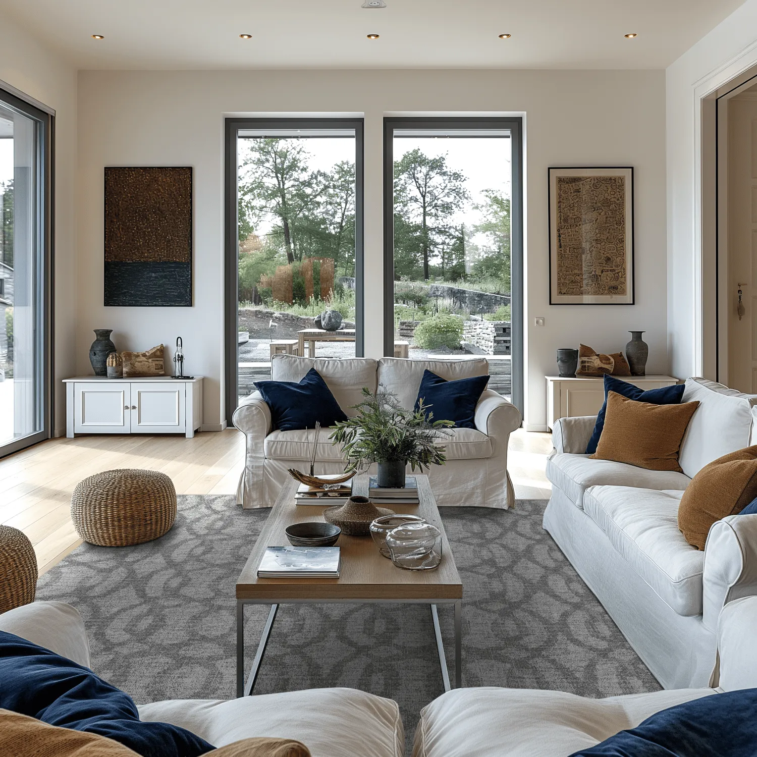 Wilton-tæppe - Manouba (grå)