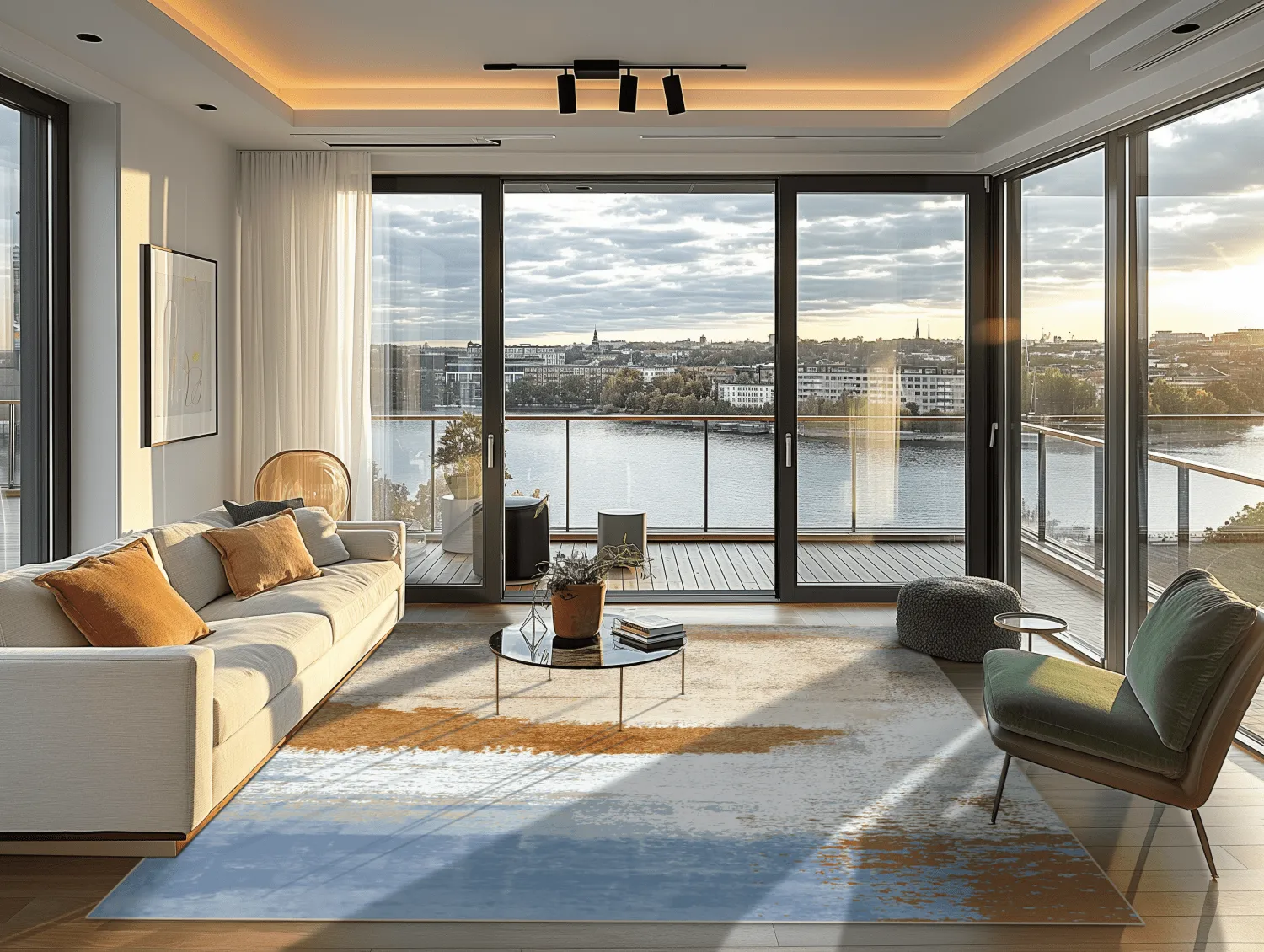 Wilton-tæppe - Marcella (beige/multi)