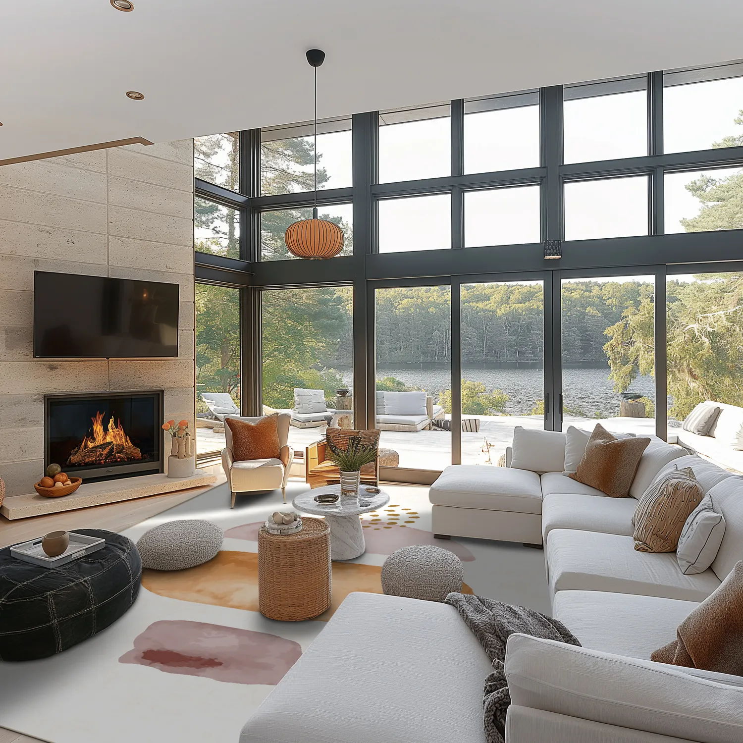 Wilton-tæppe - Milly (multi)