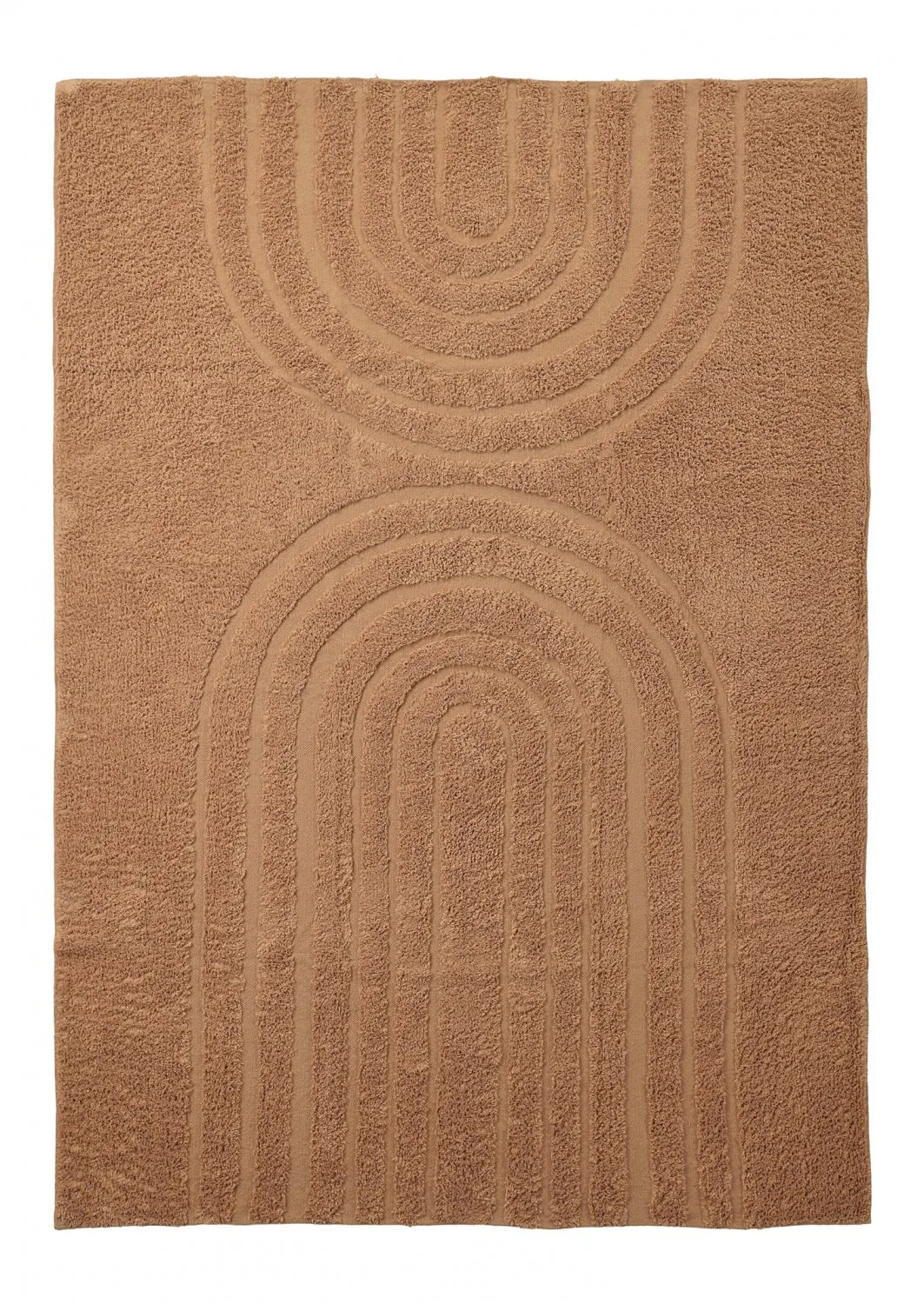 Ryatæpper - Navarra Natural Cotton Shaggy (beige)