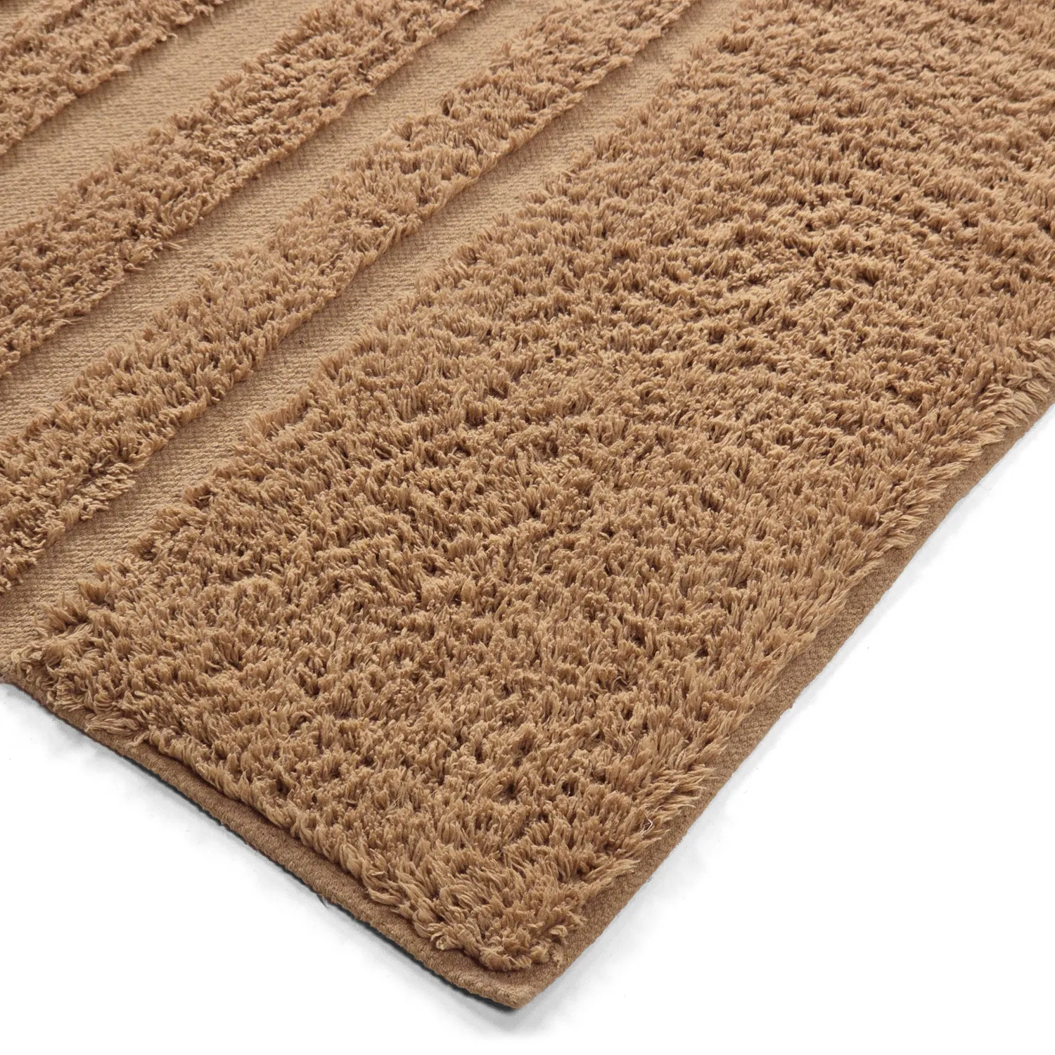 Ryatæpper - Navarra Natural Cotton Shaggy (beige)