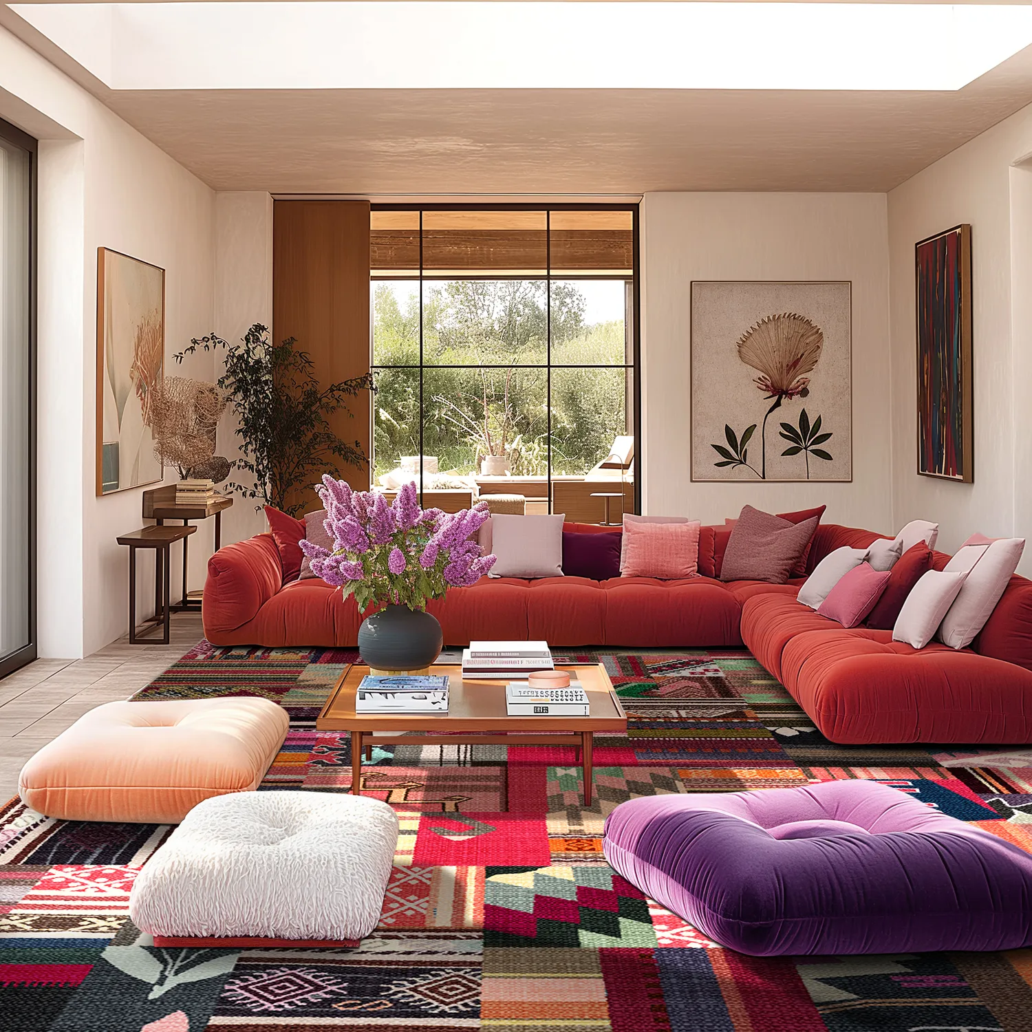 Wilton-tæppe - Netanya (multi)