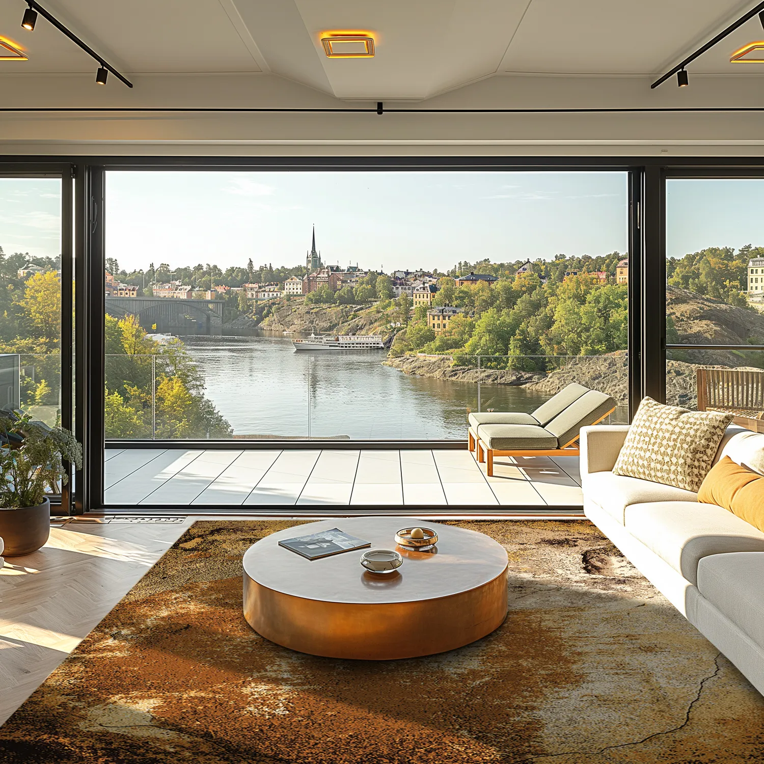 Wilton-tæppe - Olivera (brun)