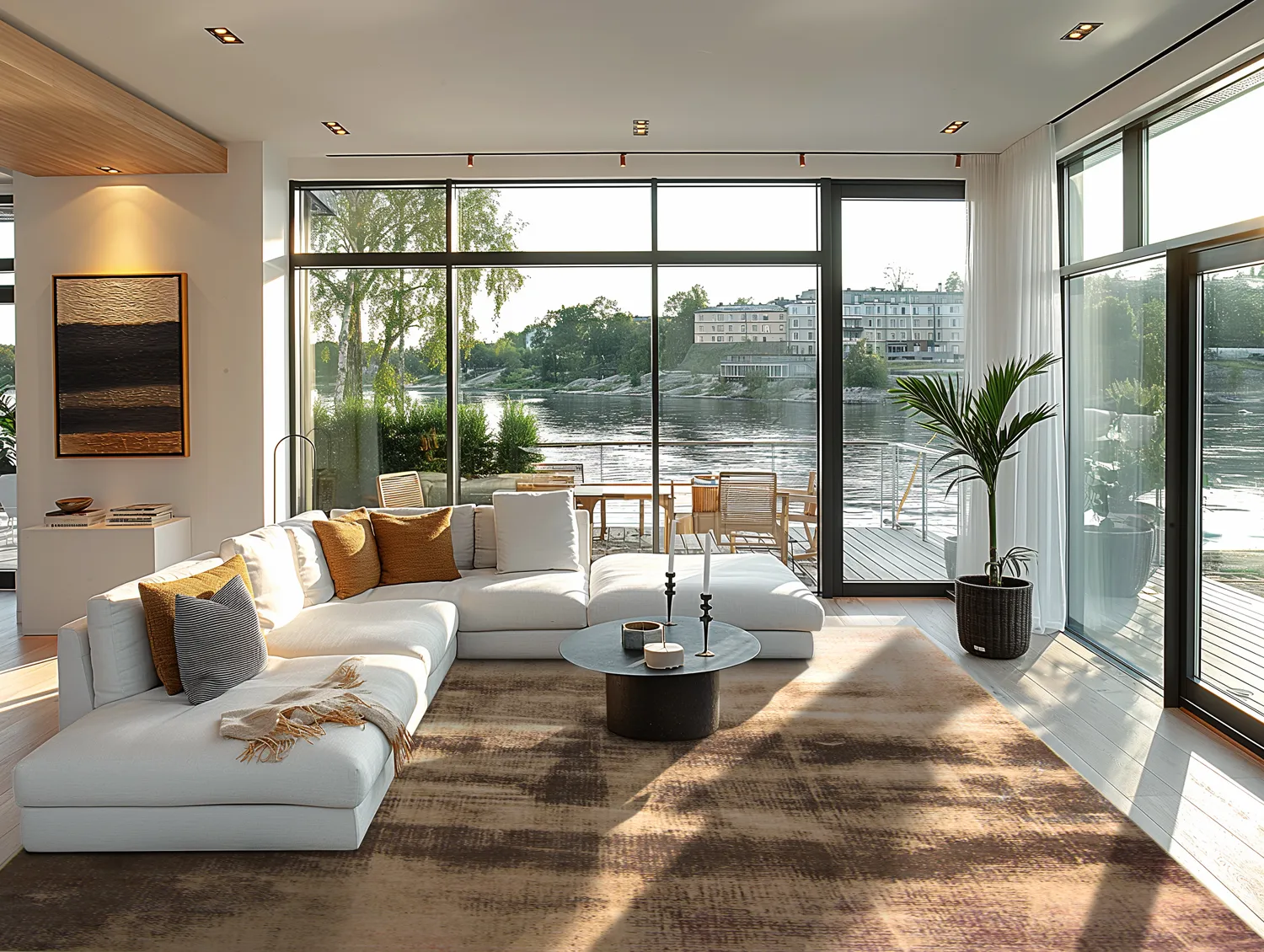 Wilton-tæppe - Olmedo (brun/beige)