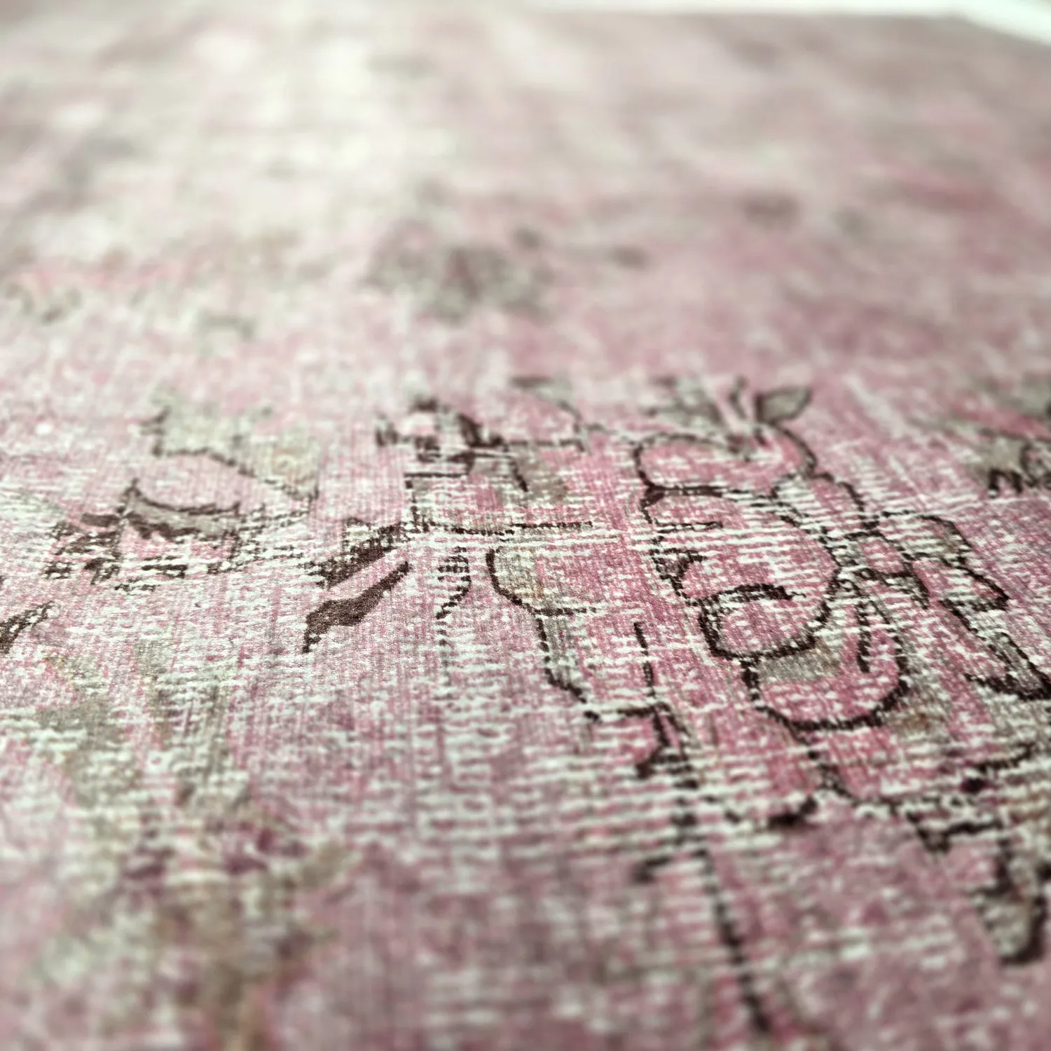 Wilton-tæppe - Rosalie (lyserød)