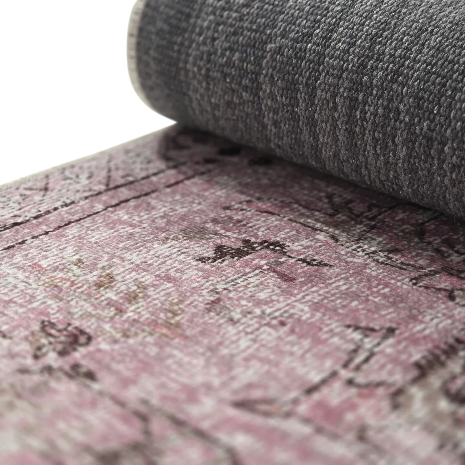 Wilton-tæppe - Rosalie (lyserød)