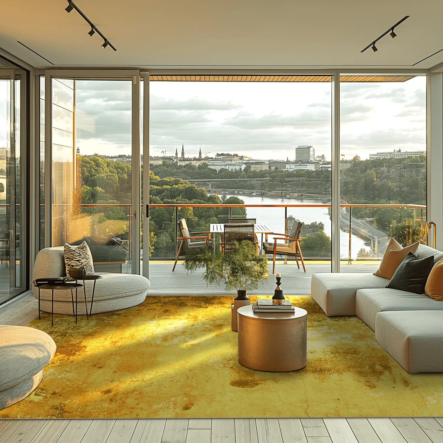 Wilton-tæppe - Salitto (guld)