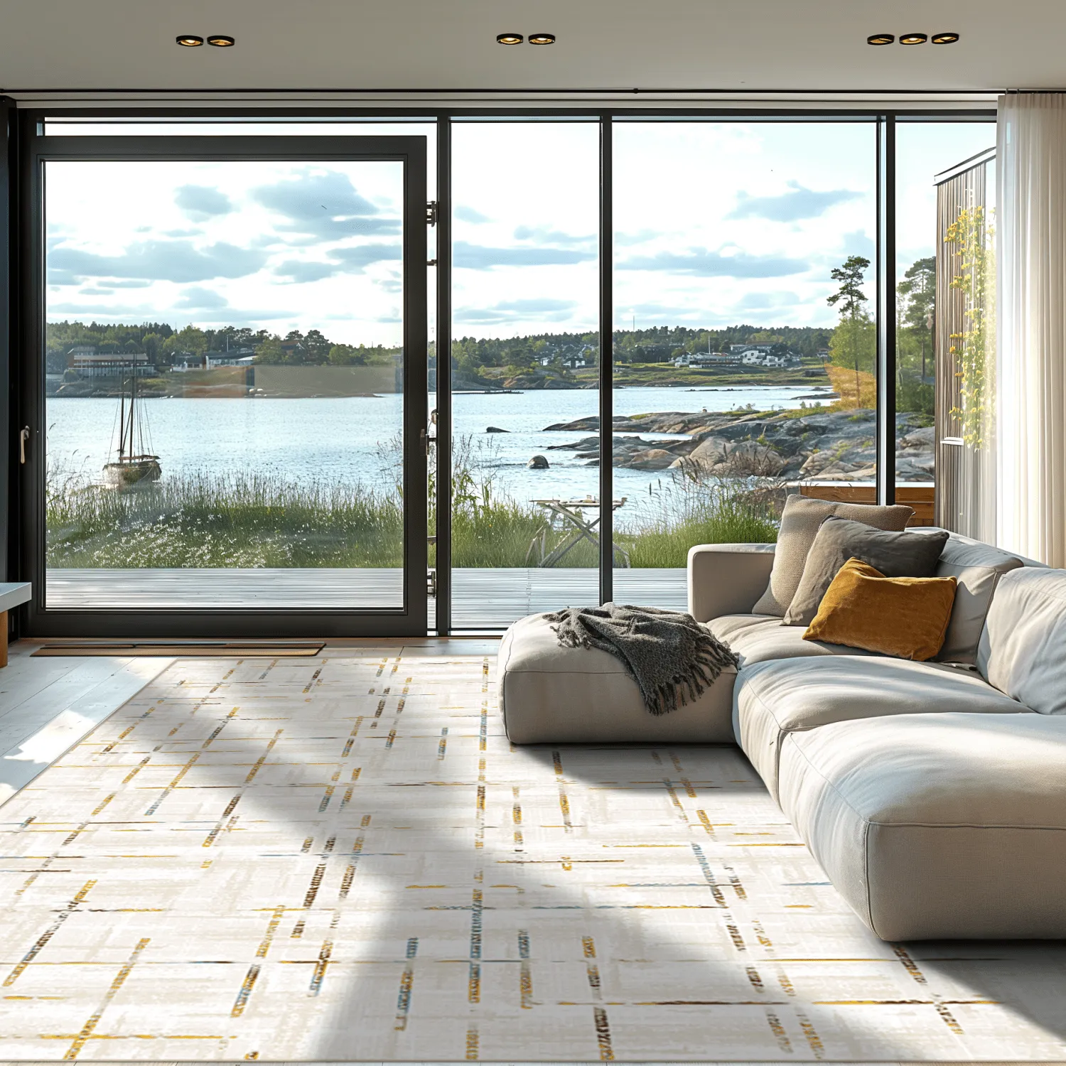 Wilton-tæppe - Selcuk (beige)