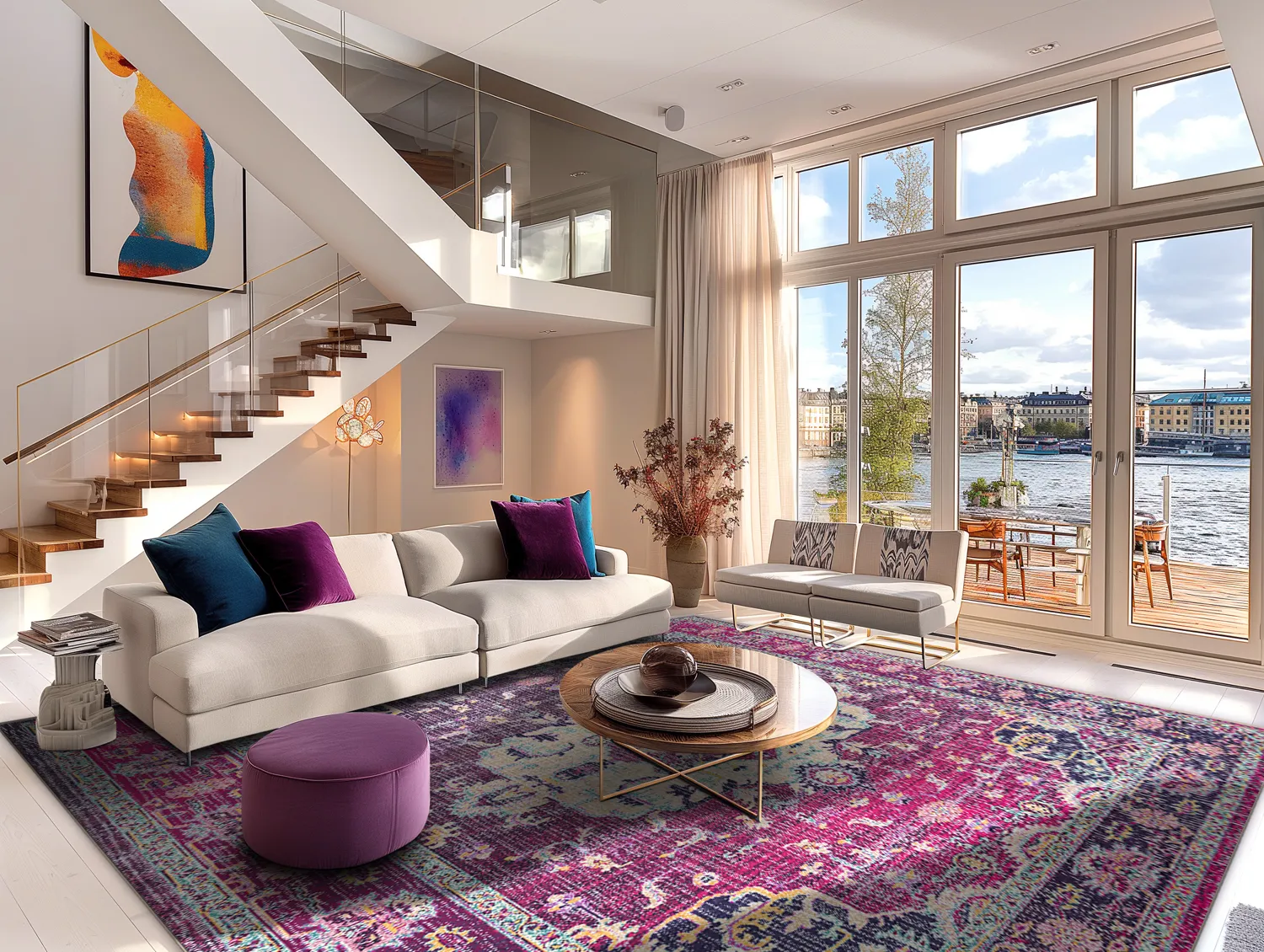 Wilton-tæppe - Siliana (lyserød)