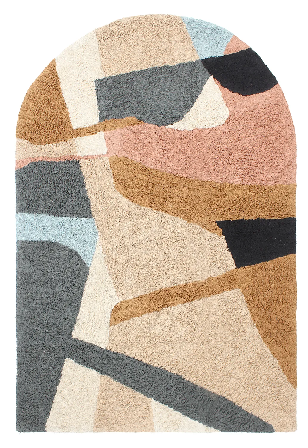 Ryatæpper - Sion Natural Cotton Shaggy (multi)