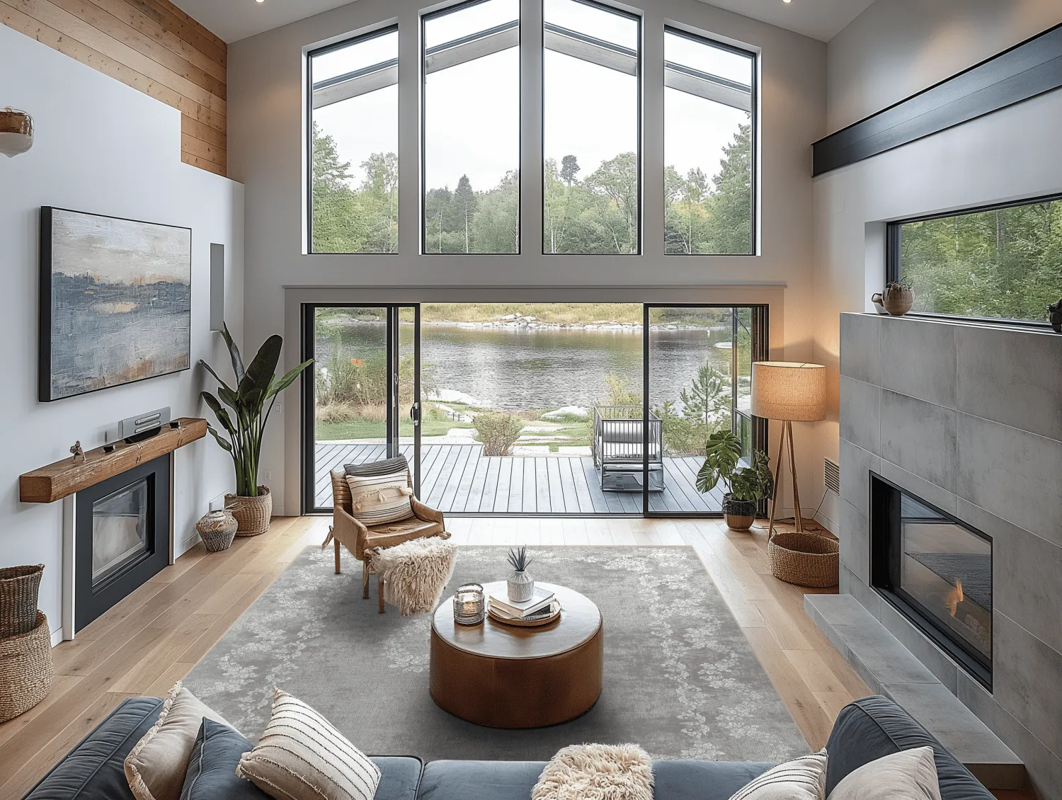 Wilton-tæppe - Taknis (grå)