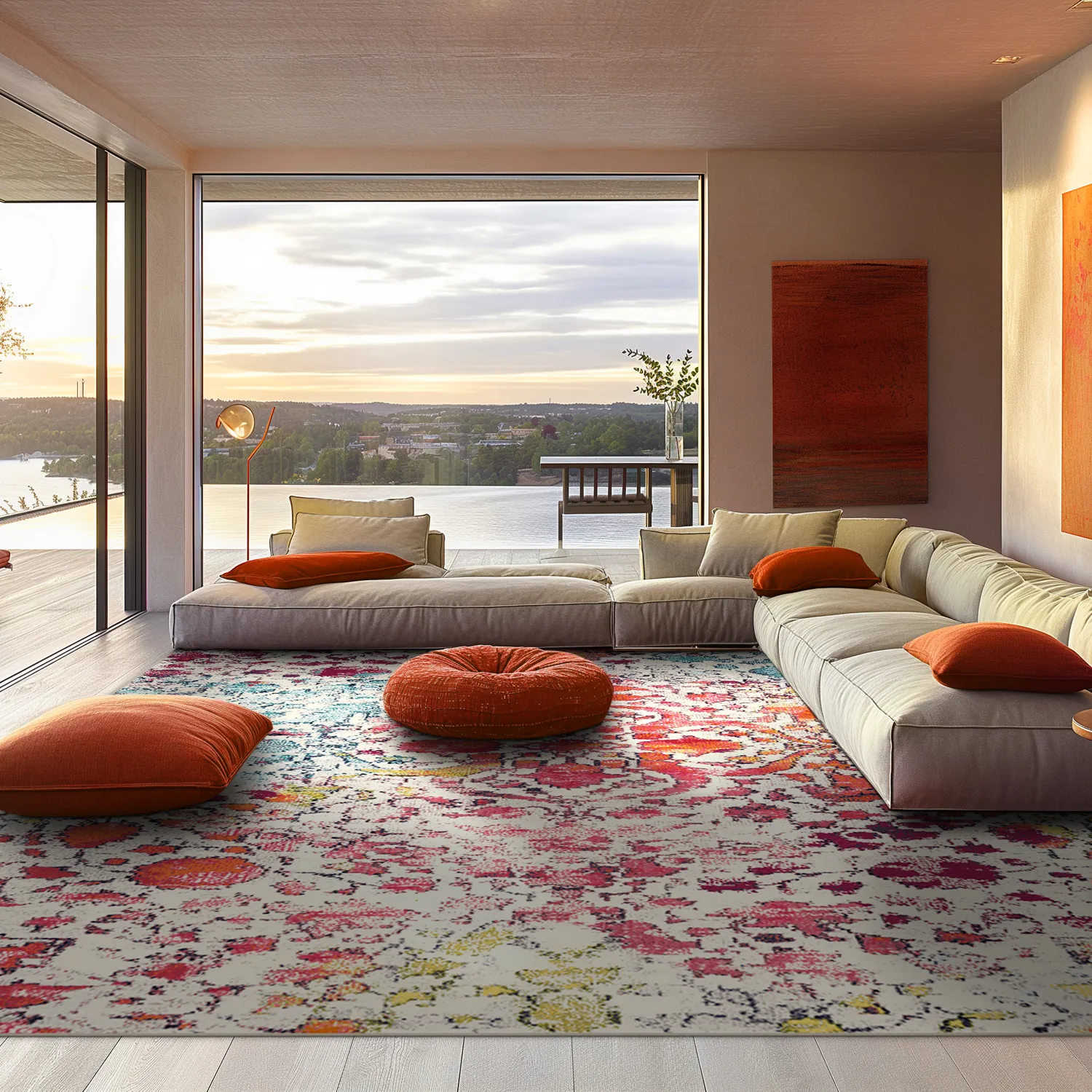 Wilton-tæppe - Valldemossa (multi)