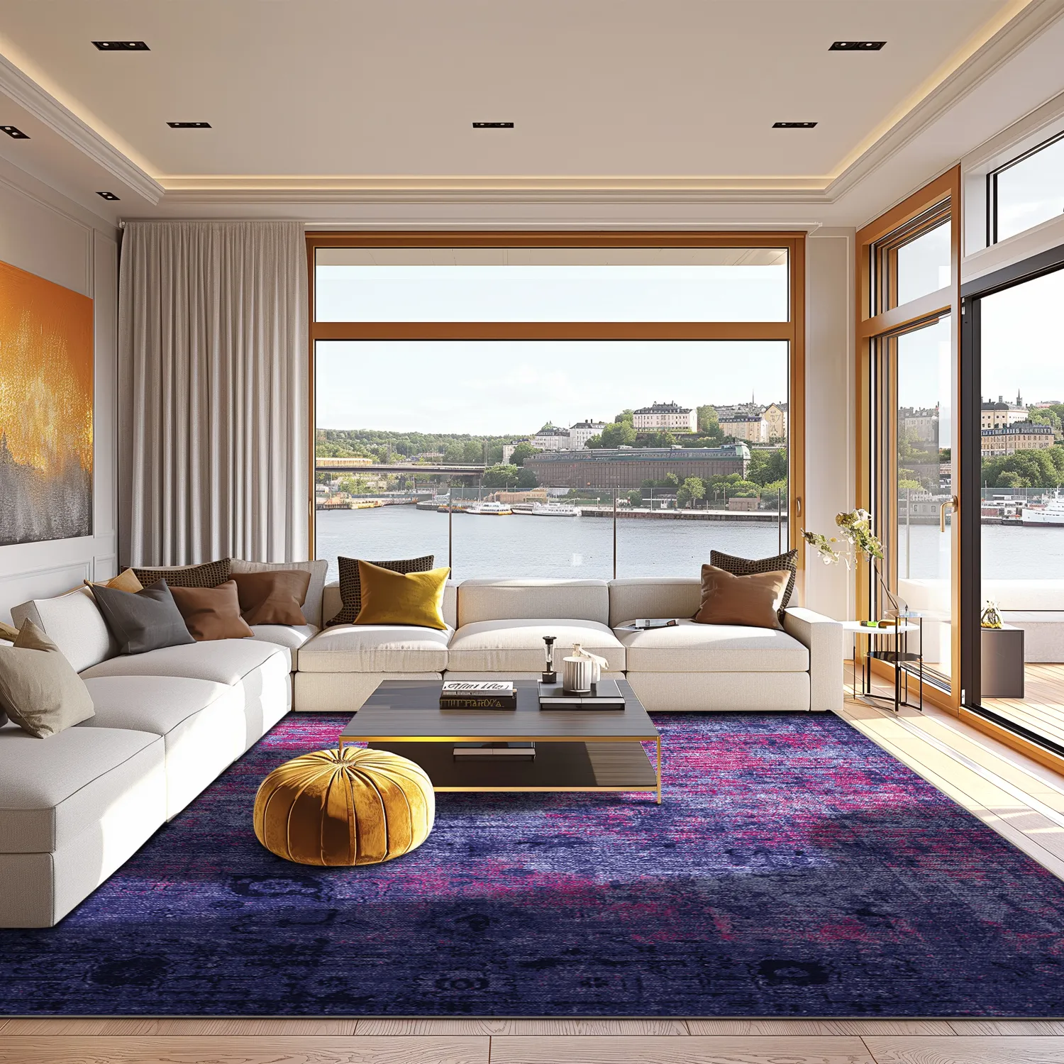 Wilton-tæppe - Violetta (lilla)