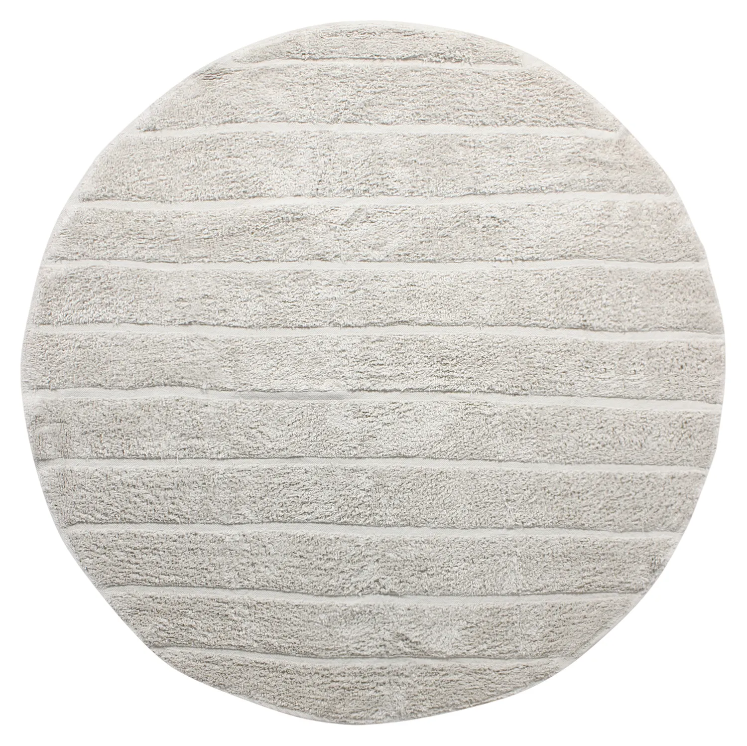 Runde tæpper - Willow Natural Cotton Shaggy (greige)