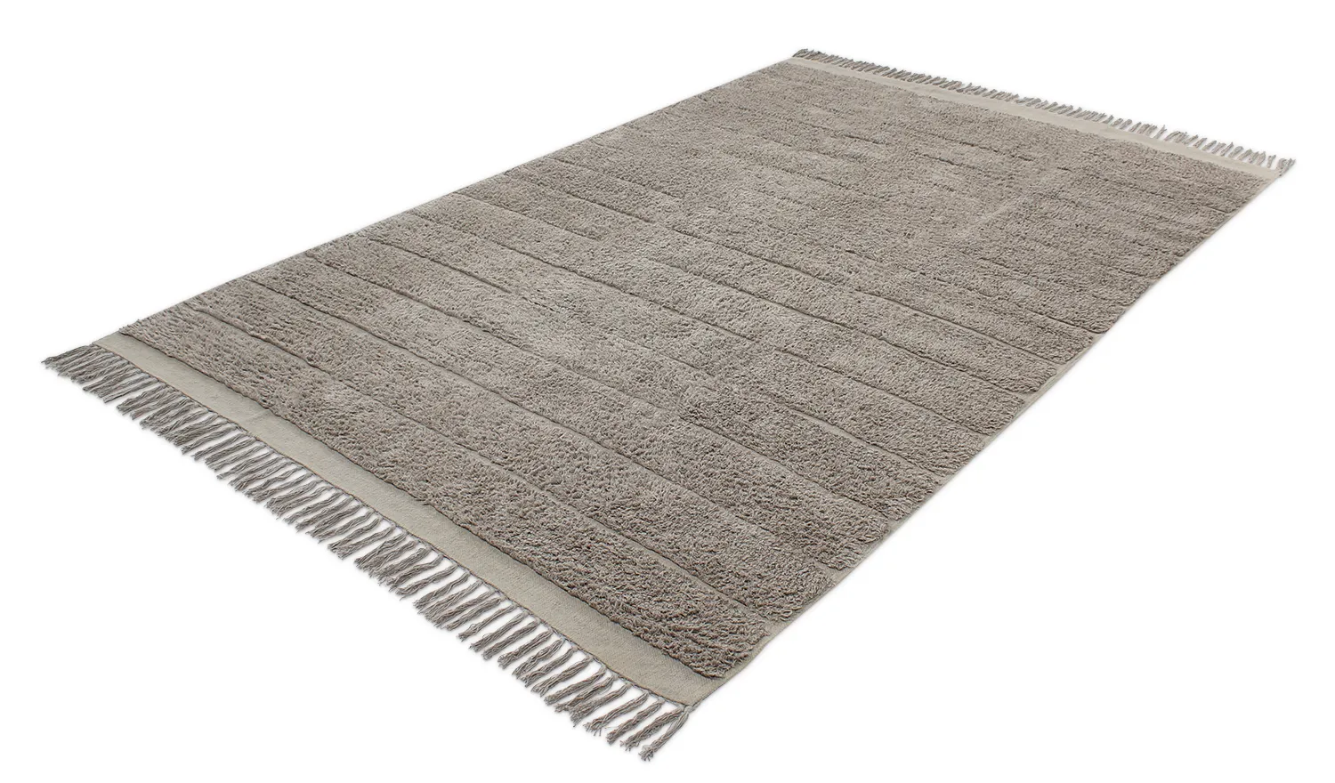 Ryatæpper - Willow Natural Cotton Shaggy (taupe)
