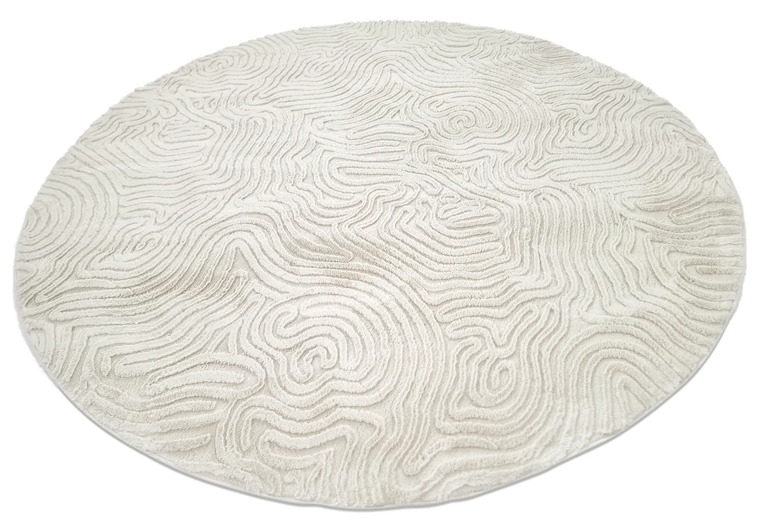 Runde tæpper - Amora (offwhite)