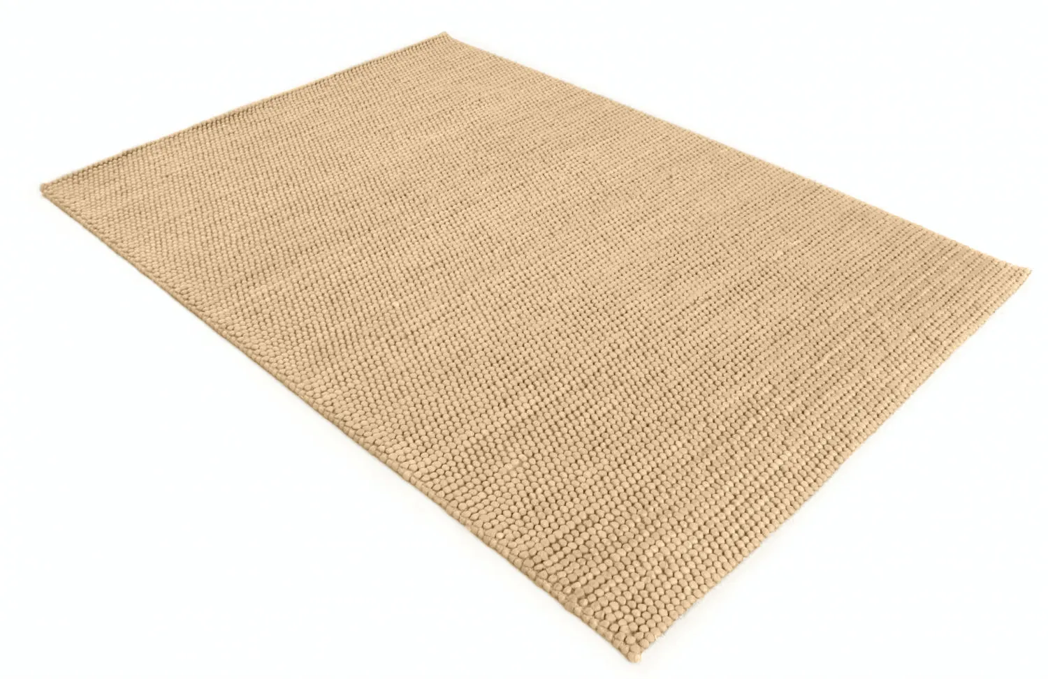 Uldtæppe - Avafors Wool Bubble (sand)