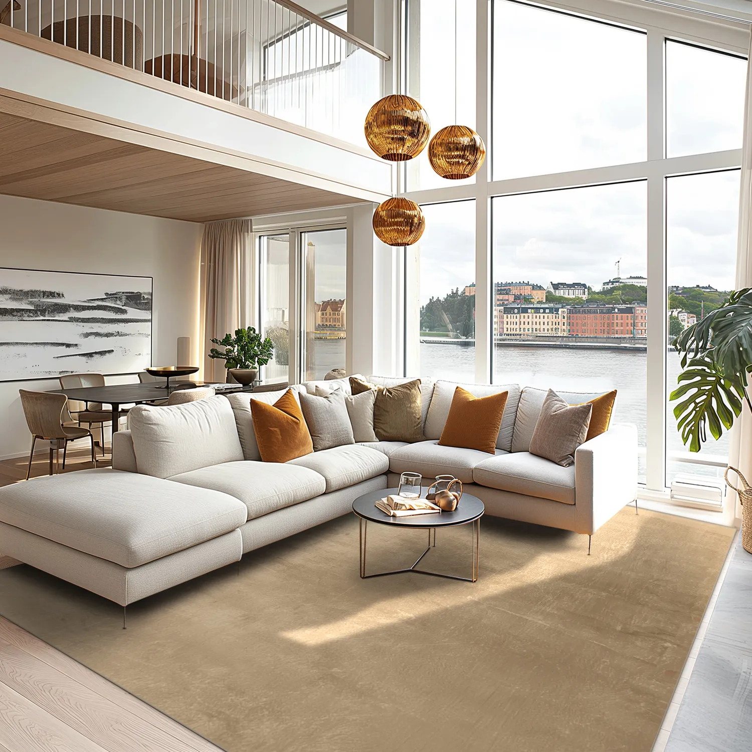 Wilton-tæppe - Artena (beige)