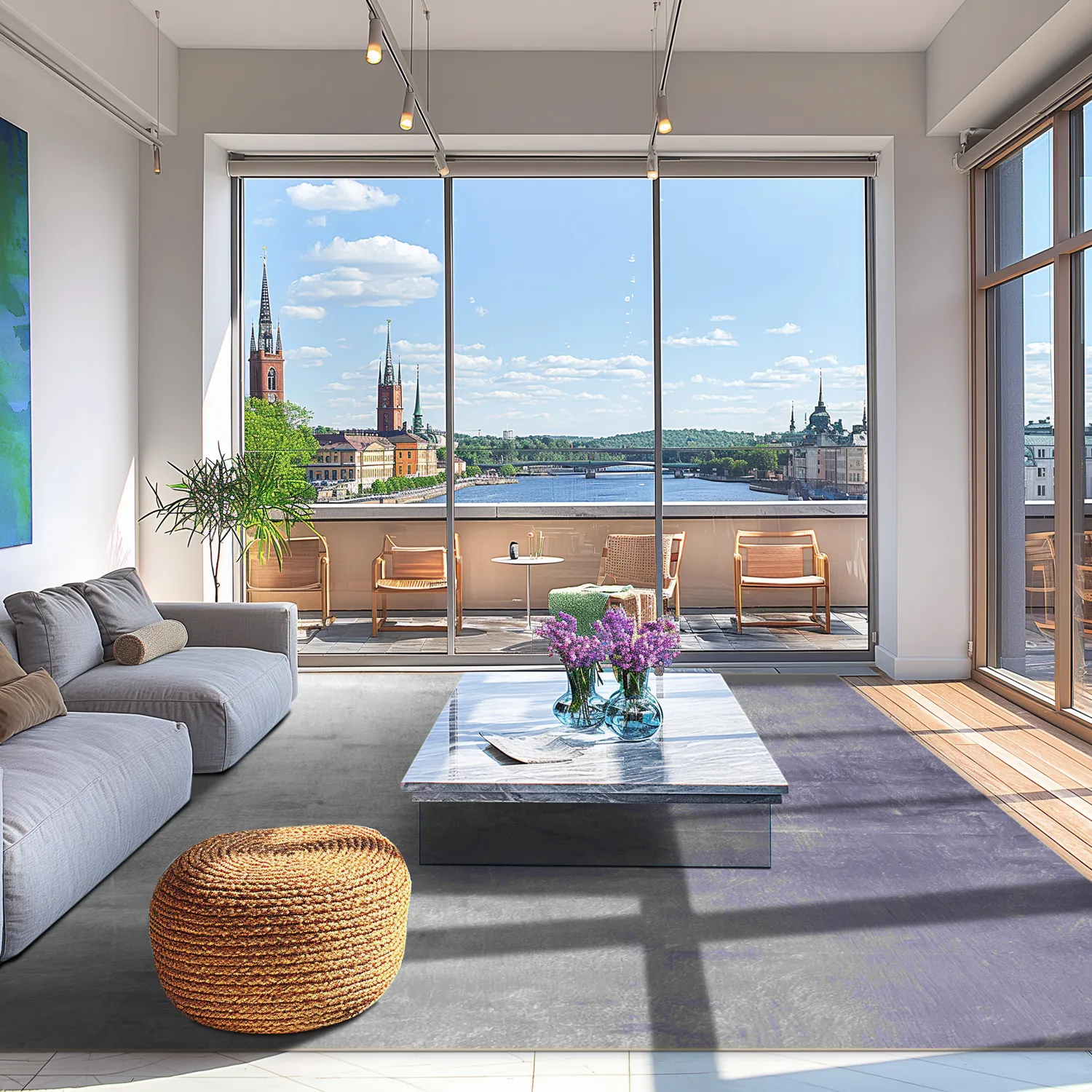 Wilton-tæppe - Artena (lys lilla)