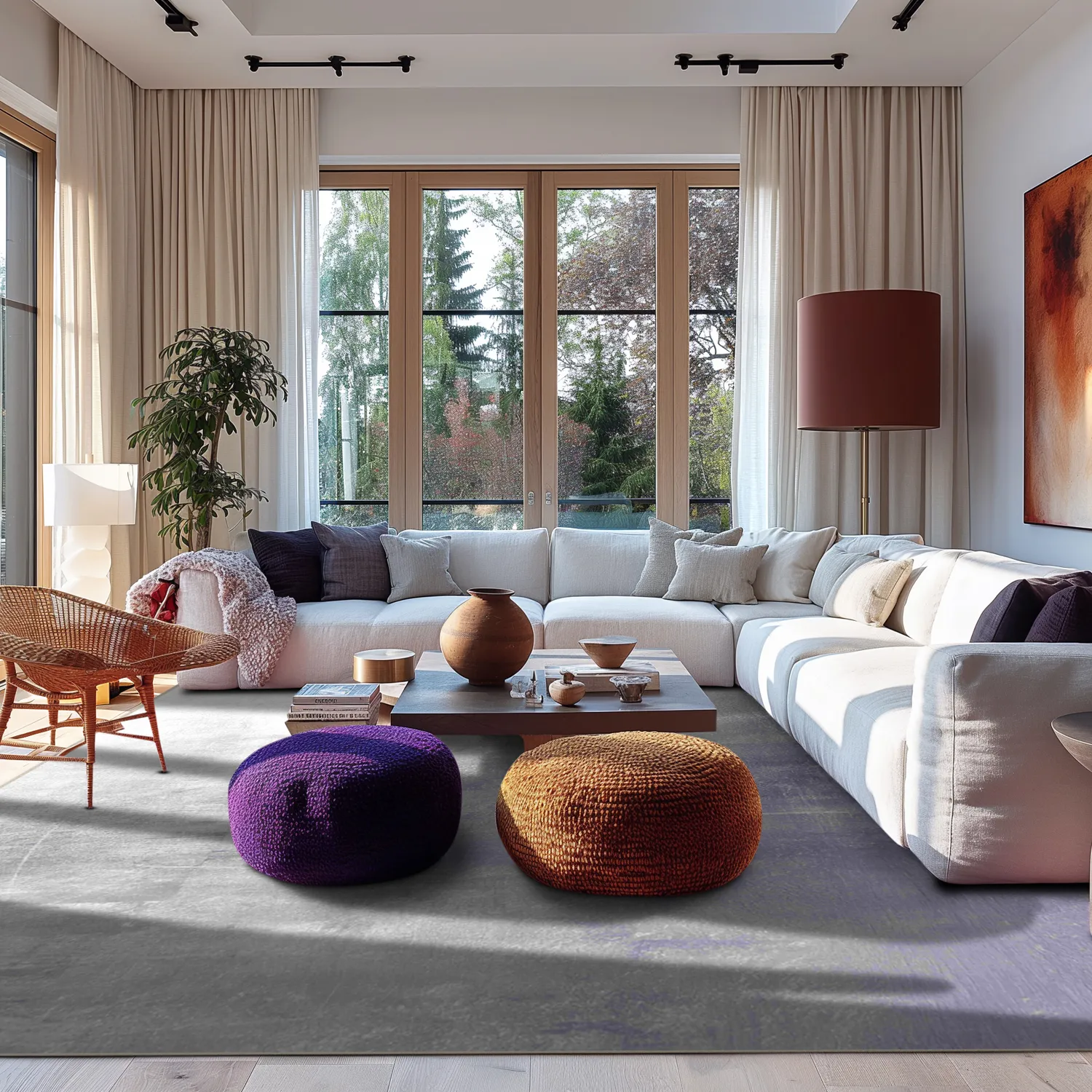 Wilton-tæppe - Artena (lys lilla)