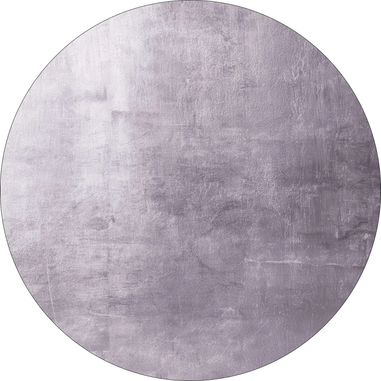 Rundt tæppe - Artena (lys lilla)