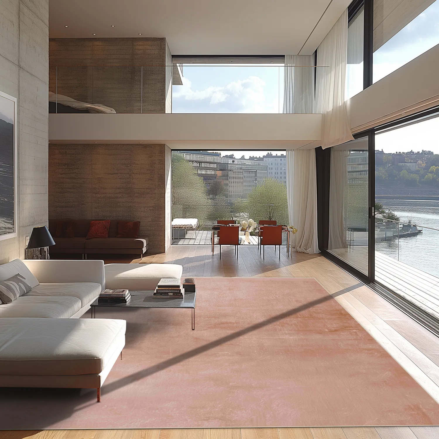 Wilton-tæppe - Artena (lyserød)