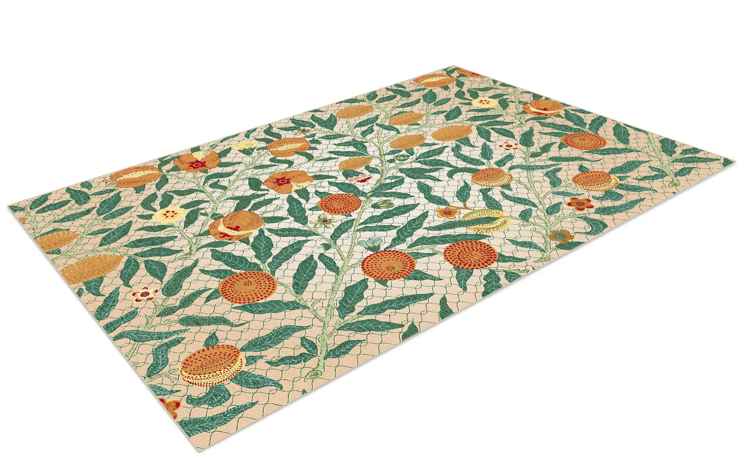 Wilton-tæppe - Cosette (orange/multi)