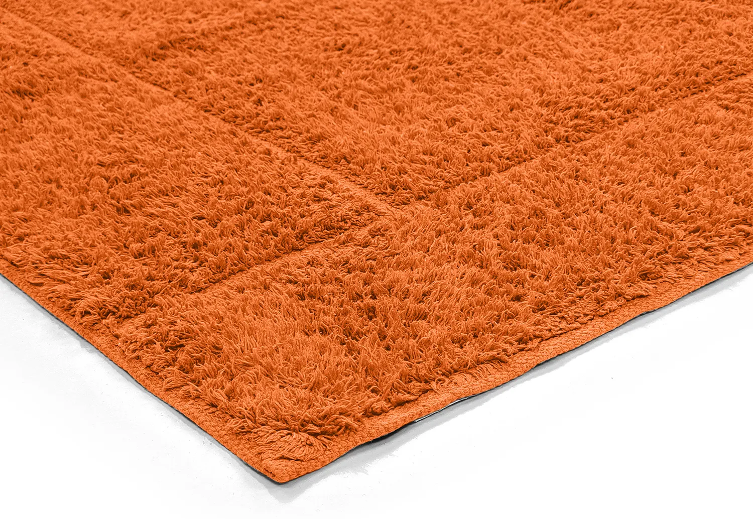 Ryatæpper - Cremona Natural Cotton Shaggy (orange)