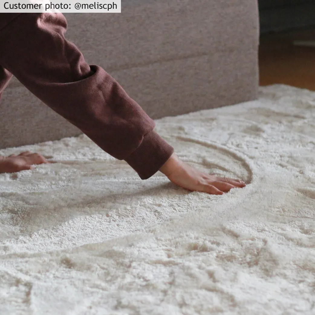 Ryatæpper - Aranga Super Soft Fur (beige)