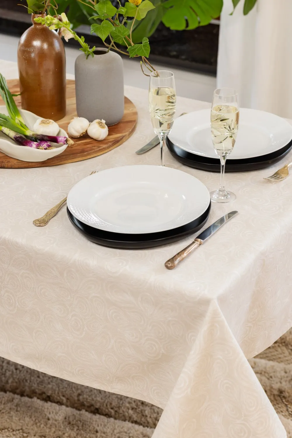 Bomuldsdug Merja (beige)