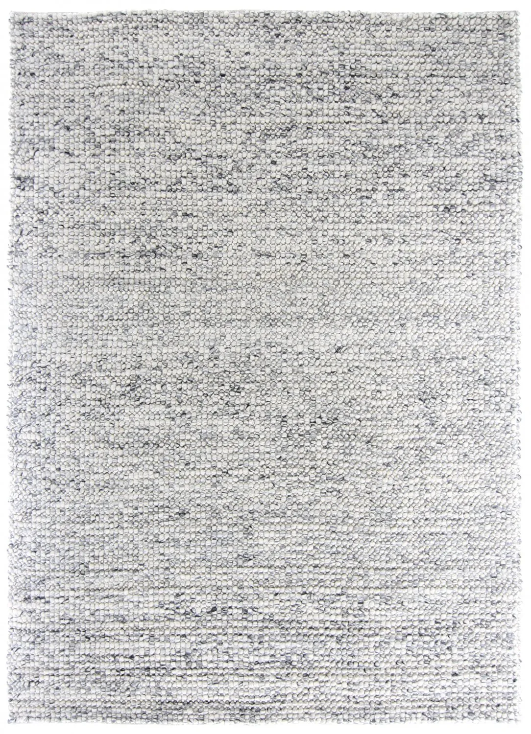 Uldtæppe - Mesra (sort/hvid)