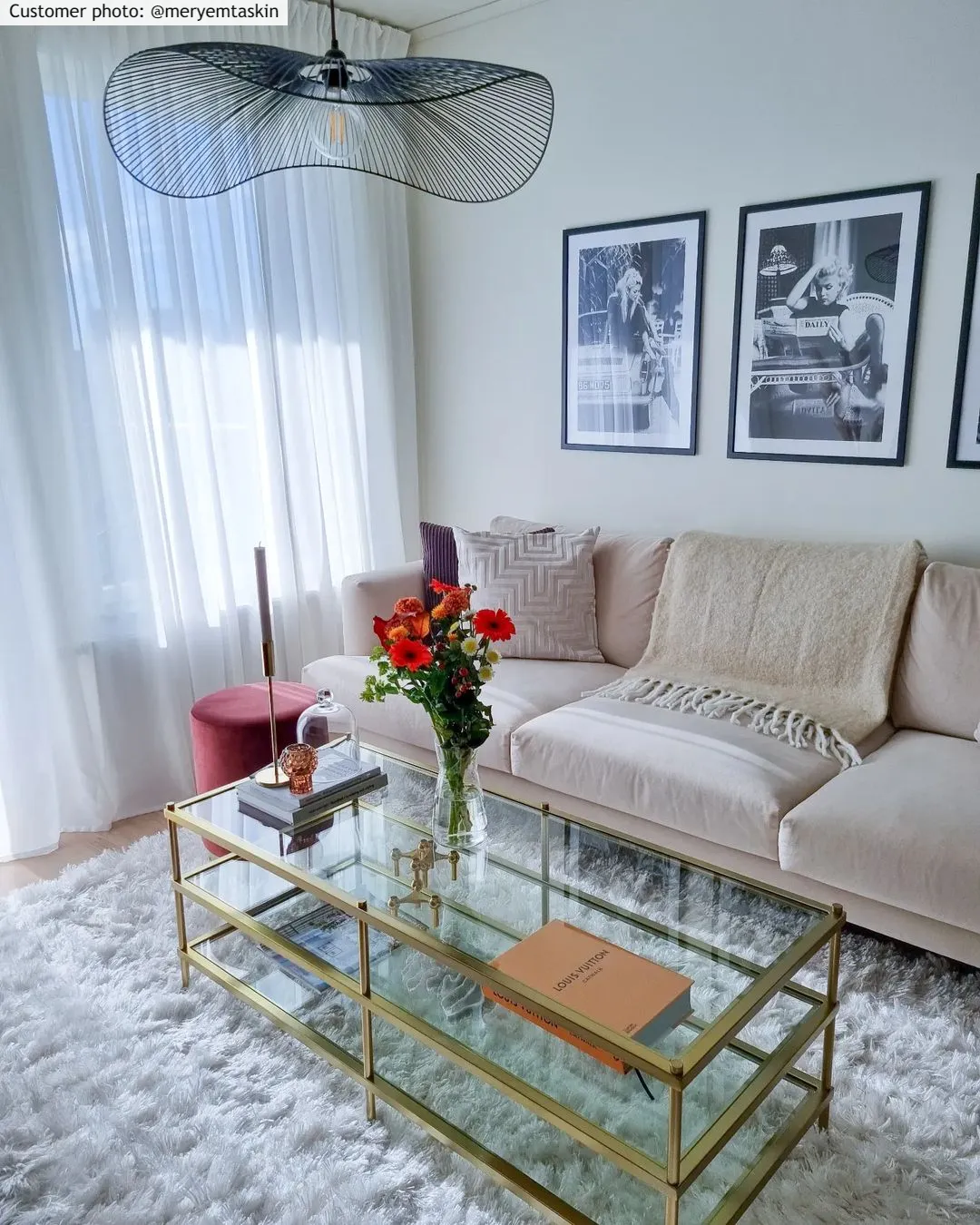 Ryatæpper - Janjira (hvid)