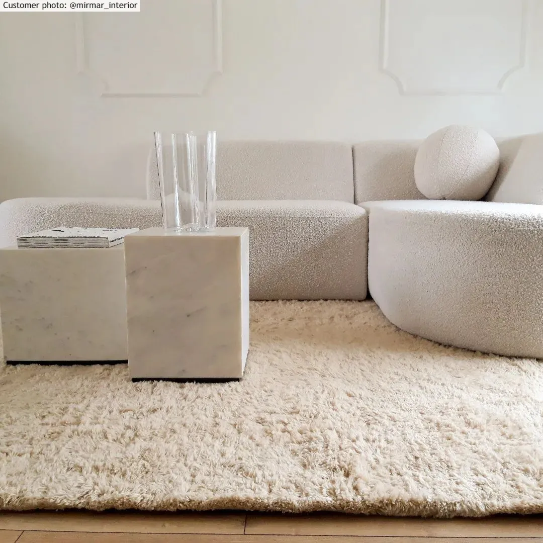 Ryatæpper - Kanvas (beige)