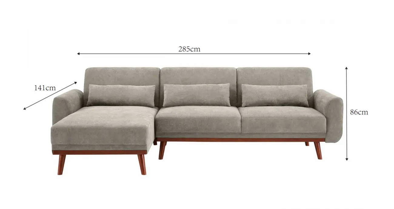 Sovesofa - Texas (mørkegrå)