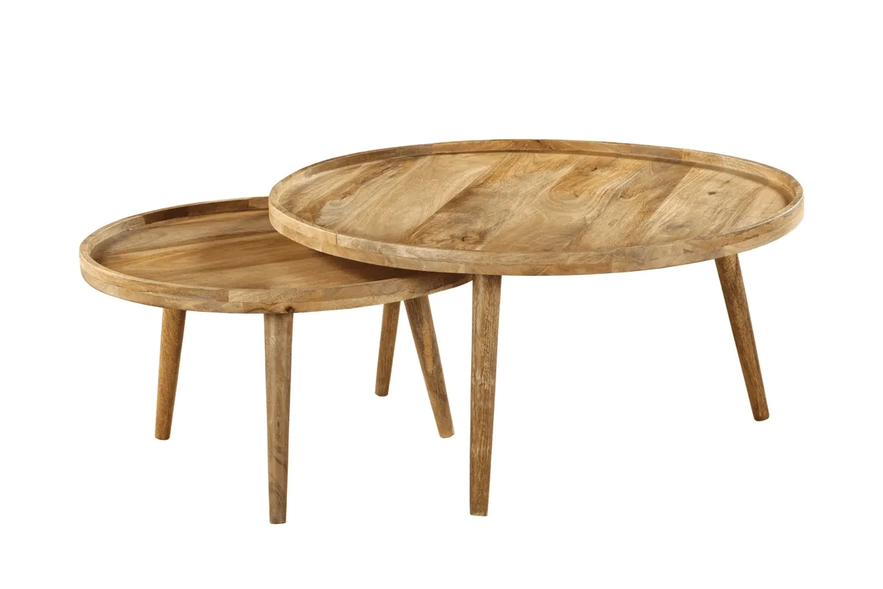 Sofabord - Manarola - 2 delar (natur)